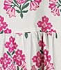 SAIL to SABLE x Amy Littleson McNitt The Vero Hibiscus Print Flare Tunic Dress, Color:Hibiscus Block Print - Image 3