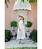 SAIL to SABLE x Palm Beach Lately 2 Piece Scallop Eyelet Midi Skirt Tank Set, Color:Ivory - Image 5
