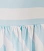 SAIL to SABLE x Style Charade Stripe Print Square Neck Tie Shoulder Sleeveless Maxi Dress, Color:Blue/White Stripe - Image 3