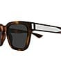 Yves Saint Laurent Saint Laurent Men's Corner Angle 53mm Square Sunglasses, Color:Havana - Image 3