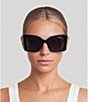 Yves Saint Laurent Blaze SL M119 54mm Oversized Cat Eye Statement Sunglasses - Image 2