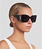 Yves Saint Laurent Blaze SL M119 54mm Oversized Cat Eye Statement Sunglasses - Image 3