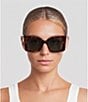 Yves Saint Laurent Women's Blaze SL M119 54mm Tortoise Cat Eye Statement Sunglasses - Image 2