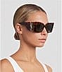 Yves Saint Laurent Women's Blaze SL M119 54mm Tortoise Cat Eye Statement Sunglasses - Image 3