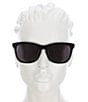 Color:Black - Image 2 - Women's SL587 53mm Square Sunglasses
