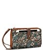 Color:Sienna Spirit Desert - Image 3 - Eco-Twill Spirit Desert Large Smartphone Crossbody Bag