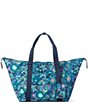 Color:Royal Blue Seascape - Image 1 - On The Go Seascape Weekender Bag
