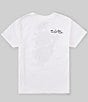 Color:White - Image 2 - Big Boys 8-20 Short Sleeve Crew Neck Graphic Old Sea Captain T-Shirt