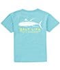 Color:Sea Green - Image 1 - Big Boys 8-20 Short Sleeve Deep Ventures T-Shirt