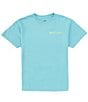 Color:Sea Green - Image 2 - Big Boys 8-20 Short Sleeve Deep Ventures T-Shirt