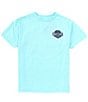 Color:Aruba Blue - Image 2 - Big Boys 8-20 Short Sleeve Easy Days Graphic T-Shirt