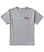 Color:Athletic Heather - Image 2 - Big Boys 8-20 Short Sleeve Reel Time T-Shirt