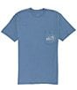 Color:Washed Navy - Image 2 - Chesapeake Life Short Sleeve T-Shirt