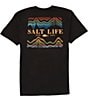 Color:Black - Image 1 - Fish Finder Short Sleeve Graphic T-Shirt