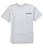 Color:Athletic Heather - Image 2 - Hook Line And Sinker Fade Short Sleeve Pocket T-Shirt