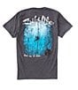 Color:Charcoal Heather - Image 1 - Hook Line And Sinker Fade Short Sleeve Pocket T-Shirt