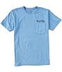 Color:Coastal Blue - Image 2 - Hook Line And Sinker Short Sleeve T-Shirt