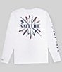 Color:White - Image 1 - Long Sleeve Lure Me In SLX Performance Graphic T-Shirt