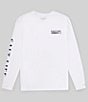 Color:White - Image 2 - Long Sleeve Lure Me In SLX Performance Graphic T-Shirt