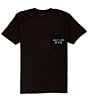 Color:Black - Image 2 - Ocean To Ocean Short-Sleeve Graphic T-Shirt