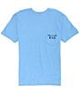 Color:Chambray - Image 2 - Ocean To Ocean Short-Sleeve Graphic T-Shirt