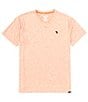 Color:Desert Clay Heather - Image 1 - Outrigger V-Neck Short Sleeve Knit T-Shirt