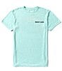 Color:Sea Glass - Image 2 - Short Sleeve Breakers Graphic T-Shirt