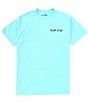 Color:Aruba Blue - Image 2 - Short Sleeve Doggy Paddle Graphic T-Shirt