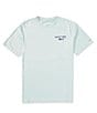 Color:Fresh Mint - Image 2 - Short Sleeve Dragnet SLX Performance Graphic T-Shirt