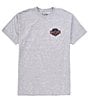 Color:Athletic Heather - Image 2 - Short Sleeve Easy Days Graphic T-Shirt