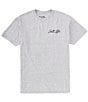 Color:Athletic Heather - Image 2 - Short Sleeve Gone Fishing Heathered Graphic T-Shirt