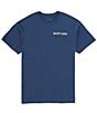 Color:Washed Navy - Image 2 - Short Sleeve Good Eatin' Graphic T-Shirt