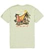 Color:Seafoam - Image 1 - Short Sleeve Last Call Graphic T-Shirt