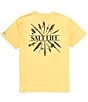 Color:Golden Haze Heather - Image 1 - Short Sleeve Lure Me In SLX Performance Graphic T-Shirt