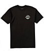Color:Black - Image 2 - Short Sleeve Sunset West Graphic T-Shirt