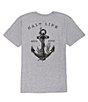 Color:Athletic Heather - Image 1 - Stay Anchored Short-Sleeve Graphic Tee