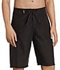 Color:Black - Image 1 - Stealth Bomberz 22#double; Outseam Board Shorts