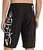 Color:Black - Image 2 - Stealth Bomberz 22#double; Outseam Board Shorts
