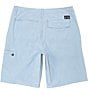 Color:Blue Fog - Image 2 - Transition Stretch 21#double; Outseam Boardwalk Shorts