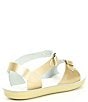 Color:Gold - Image 2 - Girls' Sun-San Surfer Water Friendly Leather Sandals (Toddler)
