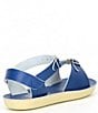 Color:Cobalt - Image 2 - Girls' Sun-San Surfer Water Friendly Leather Sandals (Toddler)