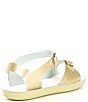 Color:Gold - Image 2 - Girls' Sun-San Surfer Water Friendly Leather Alternative Closure Sandals (Youth)