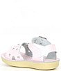 Color:Shiny Pink - Image 3 - Girls' Sun-San Sweetheart Water Friendly Sandals (Infant)