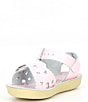Color:Shiny Pink - Image 4 - Girls' Sun-San Sweetheart Water Friendly Sandals (Infant)