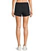 Salty Crew Beacon Mid Rise Drawstring Shorts, Color:Black - Image 2