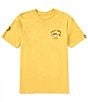 Color:Musttard - Image 2 - Big Boys 8-20 Short Sleeve Ahi Mount Graphic T-Shirt