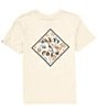 Color:Bone - Image 1 - Big Boys 8-20 Short Sleeve Choppy Tippet Graphic T-Shirt