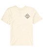Color:Bone - Image 2 - Big Boys 8-20 Short Sleeve Choppy Tippet Graphic T-Shirt