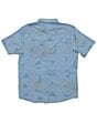 Salty Crew Flagship Printed Short Sleeve Woven Shirt - Image 2