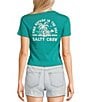 Color:Sea Green - Image 1 - Good Times Baby Graphic T-Shirt